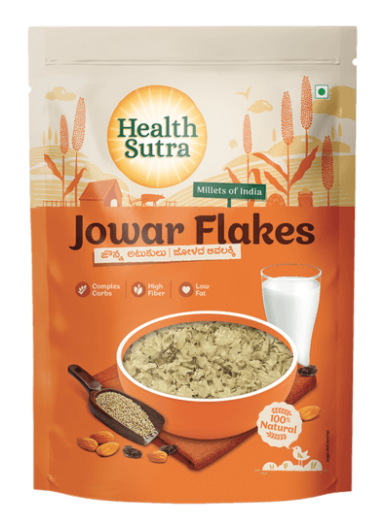 Jowar Flakes by Health Sutra, Fountainhead Foods
