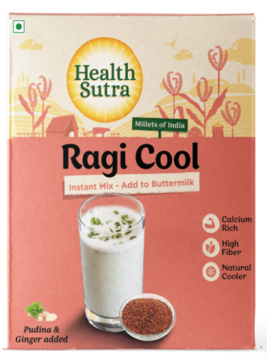 Ragi Cool Instant Mix by Health Sutra, Fountainhead Foods