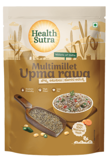 Multimillet Upma Rava by Health Sutra, Fountainhead Foods