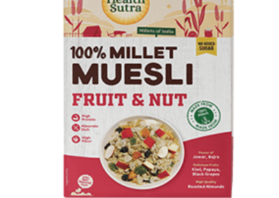 100% Millet Museli Fruit and Nuts by Health Sutra, Fountainhead Foods