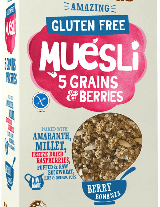 Amazing Gluten Free Museli 5 grains by Hubbards Foods