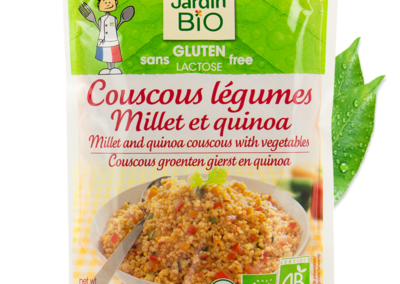 Couscous Legumes Millet et Quinoa by Jardin Bio
