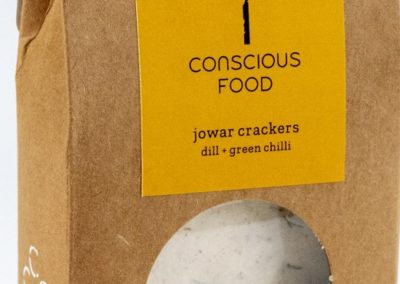 Jowar Crackers by Conscious Foods