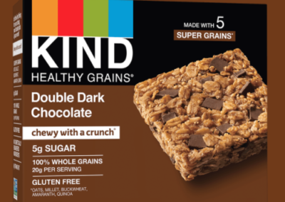 Healthy Grains Double Dark Chocolate Bars by KIND