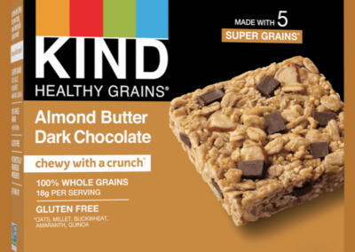 Healthy Grains Almond Butter & Dark Chocolate Bar by KIND