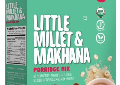 Little Millet Makhana Porridge Mix by Early Foods