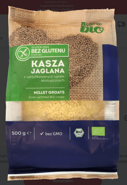 Millet groats by Soligrano