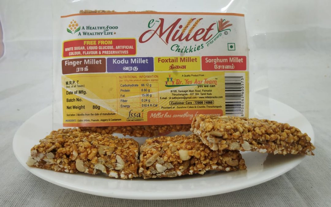 Foxtail Millet Chikki by Moon Foods