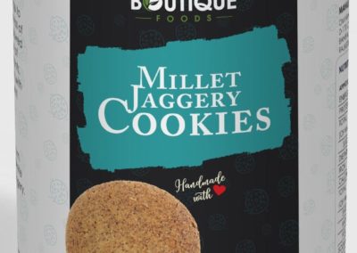 Millet Cookies Jaggery by Boutique Foods