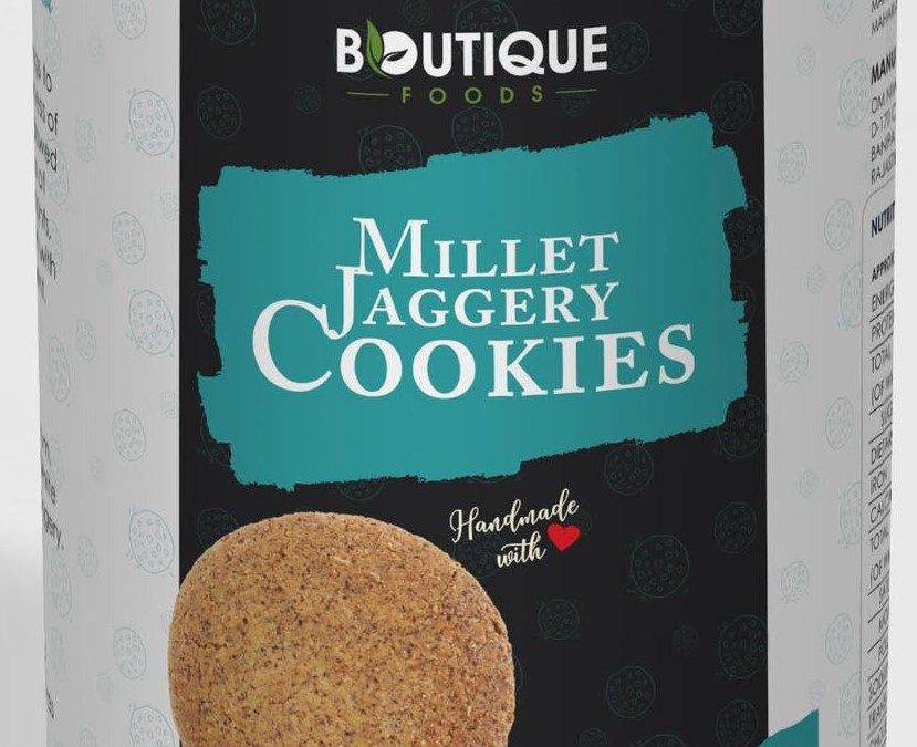 Millet Cookies Jaggery by Boutique Foods