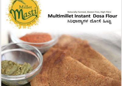 Millet Dosa Flour by Millet Masti, Purnashraddha
