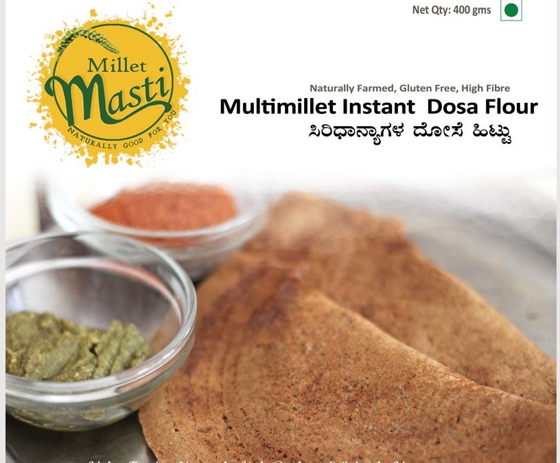 Millet Dosa Flour by Millet Masti, Purnashraddha