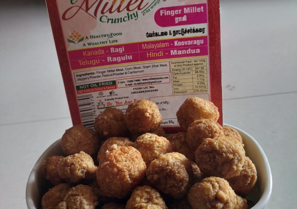 Millet Peanut Balls by Moon Foods