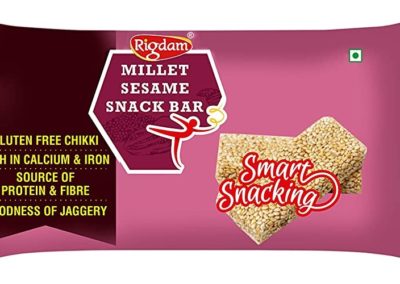 Millet Sesame Snack Bar by Rigdam