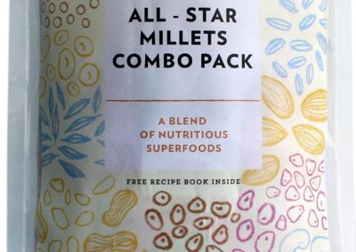 All Star Millet Combo Pack by Hapup, Sattva Life Foods
