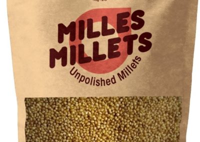 Milles Unpolished Millets by Millesbury
