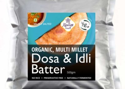 Multi Millet Dosa and Idli Batter by Kaulige