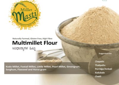 Multi Millet Flour by Millet Masti, Purnashraddha