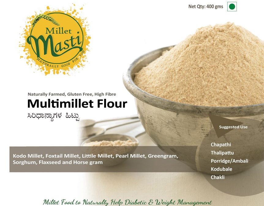 Multi Millet Flour by Millet Masti, Purnashraddha