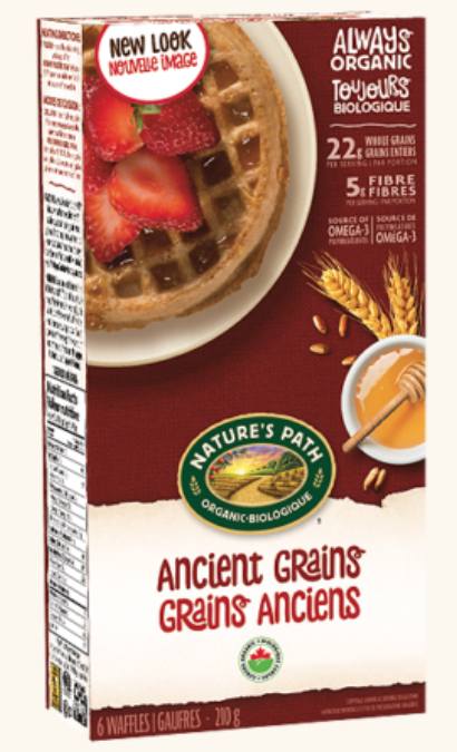 Ancient Grains Waffle Mix by Natures Path