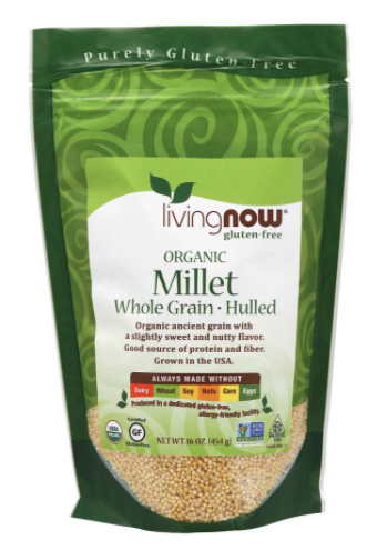 Organic Millet Whole Grain Hulled by Now Foods