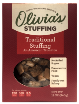 Traditional Stuffing by Olivias Croutons