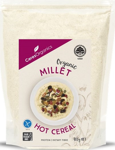 Organic Millet Hot Cereal by Ceres Organics