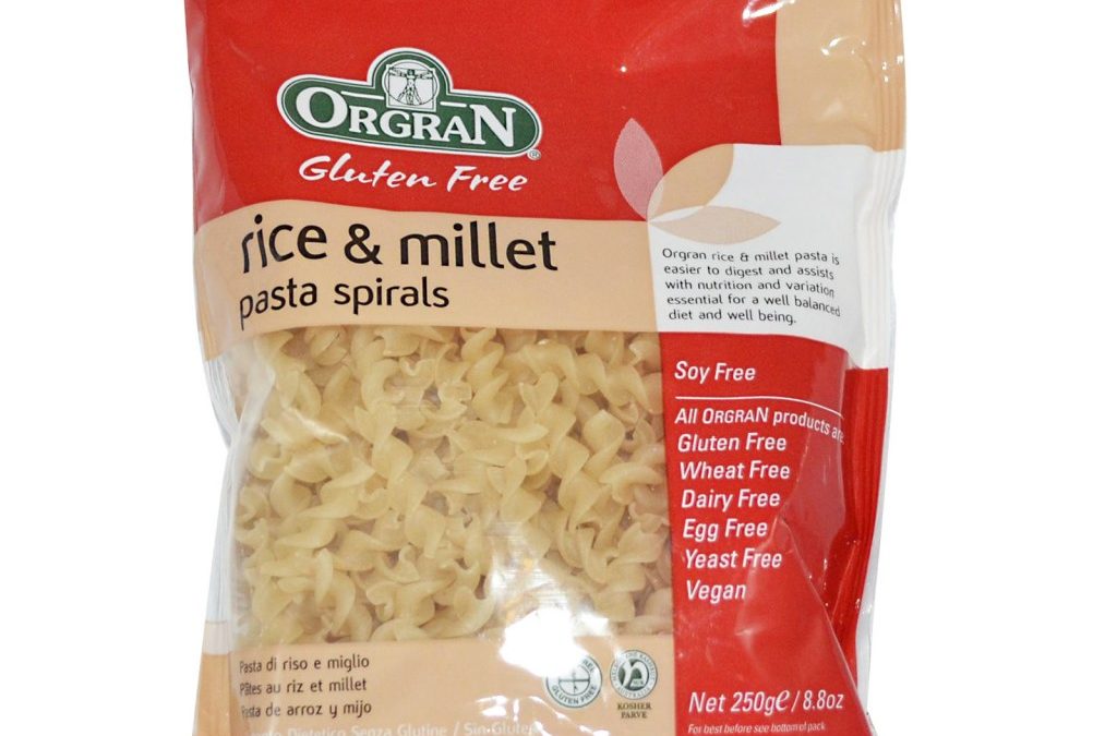 Rice and Millet Pasta Spirals by Orgran Foods