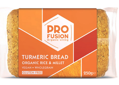 Profusion Organic turmeric rice bread