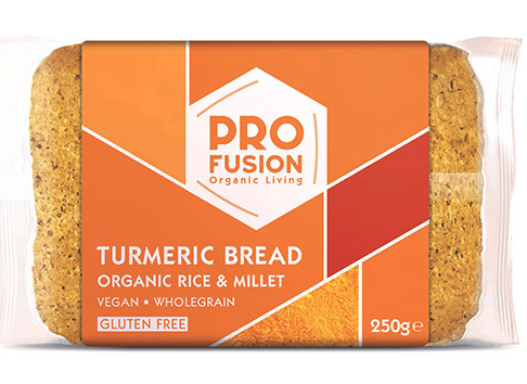 Profusion Organic turmeric rice bread