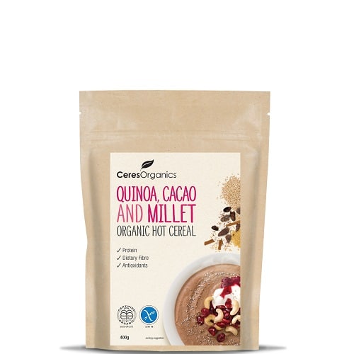 Quinoa Cacao Millet Hot Cereal by Ceres Organics