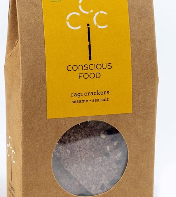 Ragi Crackers by Conscious Foods