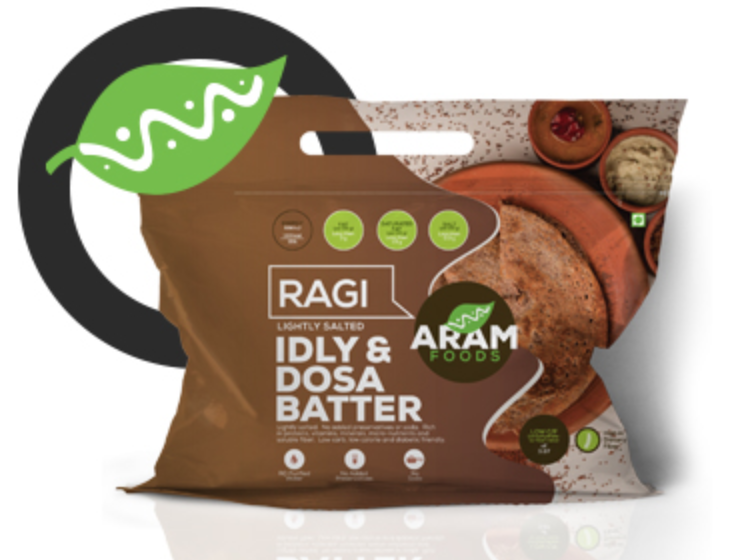 Finger Millet Idly and Dosa Batter by Aram Foods
