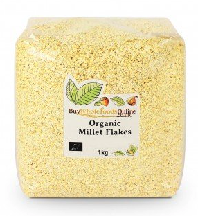 Organic Millet Flakes by buywholefoodsonline.co.uk