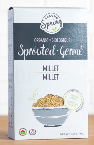 Organic Sprouted Millet by Second Spring