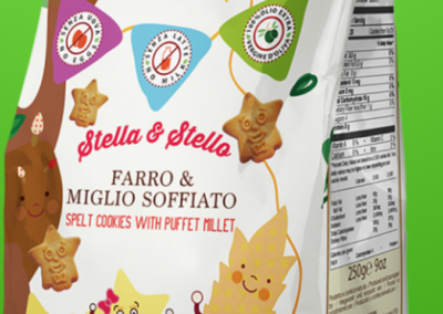 Stella & Stello Spelled Biscuits With Puffed Millet by Sottolestelle