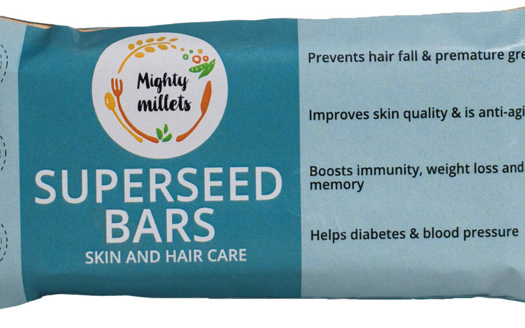 Super Seed Bar by Mighty Millets