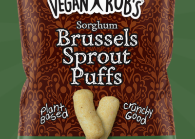 Sorghum Brussel Sprout Puffs by Vegan Robs