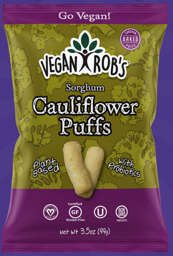 Sorghum Cauliflower puffs by Vegan Rob’s