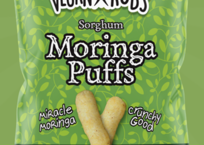 Sorghum Moringa Puffs by Vegan Rob’s
