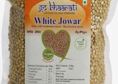 White Jowar by Go Bhaarati