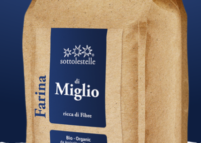 Wholemeal Millet Flour by Sottolestelle