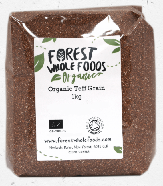 Organic Teff Grain by Forest Wholefoods