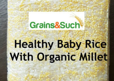 Healthy Baby Rice with Organic Millet
