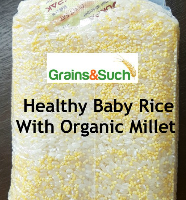 Healthy Baby Rice with Organic Millet