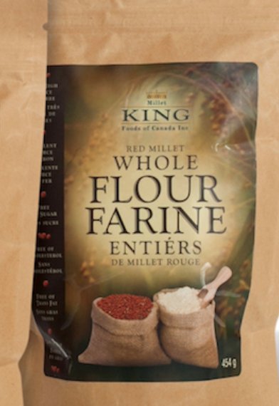 Red Millet Whole Flour by Millet King