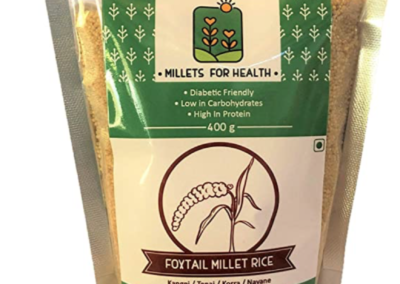 Foxtail Millet Rice by Millets for Health