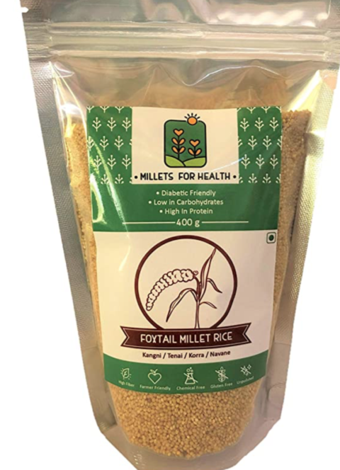 Foxtail Millet Rice by Millets for Health - Smart Food