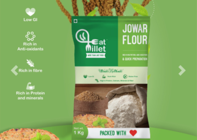 Jowar Flour by Eat Millets, Coastal Foods
