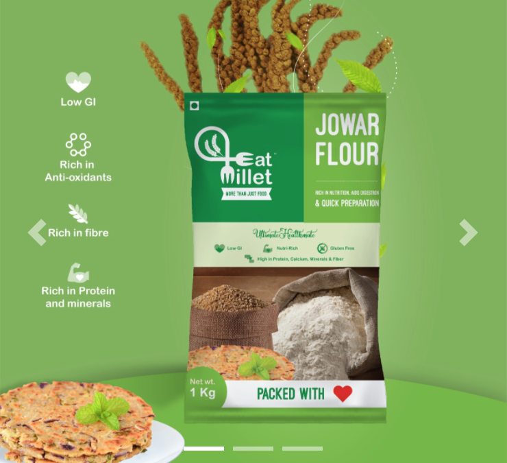 Jowar Flour by Eat Millets, Coastal Foods